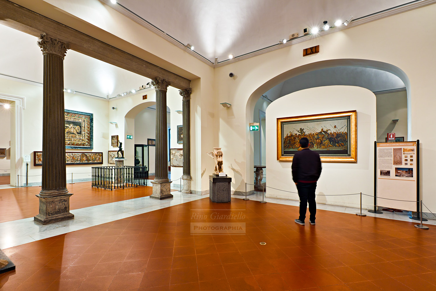 Museo Archeologico Nazionale di Napoli - MANN - foto Rino Giardiello © Luci Zumtobel