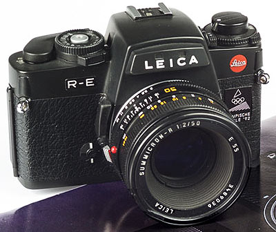 Dossier tutte le Leica R- La Leica R-E