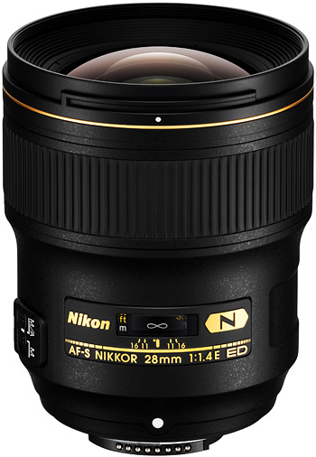 Nikon AF-S 28mm F/1.4 E ED