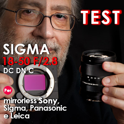 Sigma 18-50/2.8 per mirrorless Sony, Sigma, Panasonic, Leica