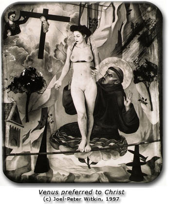 Joel Peter Witkin - Venere preferita a Cristo