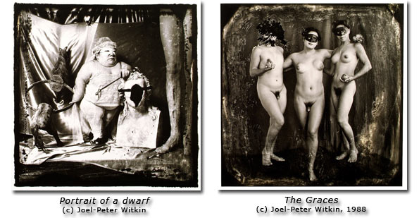 Joel Peter Witkin - Ritratto di un nano, Le Grazie