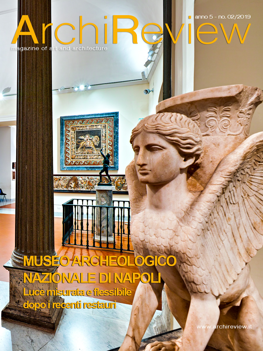 Museo Archeologico Nazionale di Napoli. Impianti illuminotecnici di Zumtobel. Foto Rino Giardiello ©