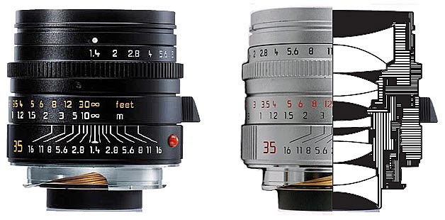 Leica Summilux 35/1.4 ASPH a Sabiona
