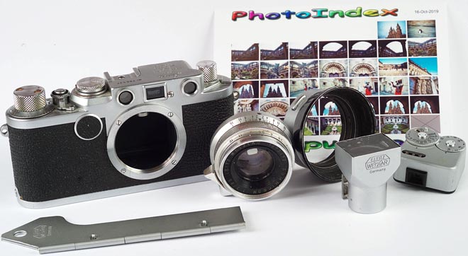Leica IIf Leitz Summicron 50mm F/2
