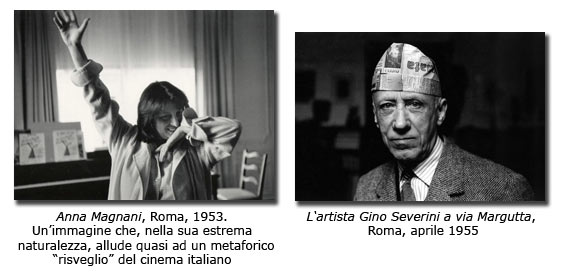 Tony Vaccaro: foto Anna Magnani e Gino Severini